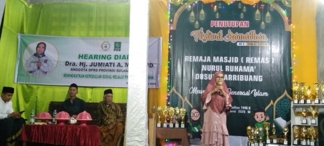 
					Kolaborasi Dialog dan Spirit Ramadhan:Wakil Ketua Komisi II DPRD Sulbar Turun ke Dusun Parribuang