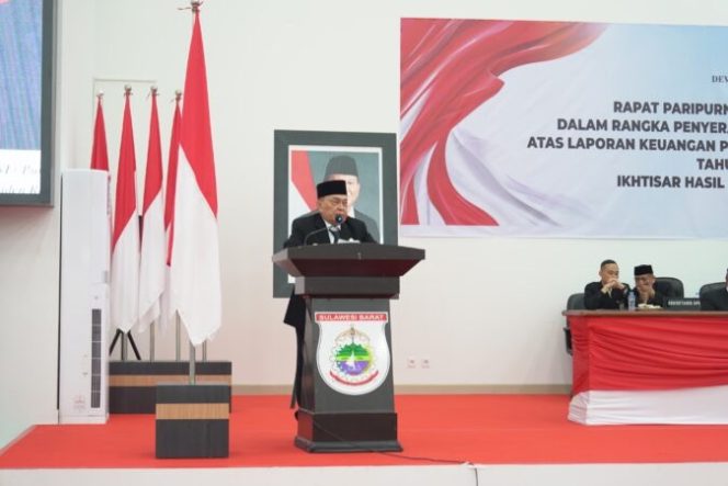 
					Pemprov Sulbar Raih WTP ke-11 Berturut-turut, Wagub Salim: Bukan Sekadar Prestasi, tapi Amanah Publik
