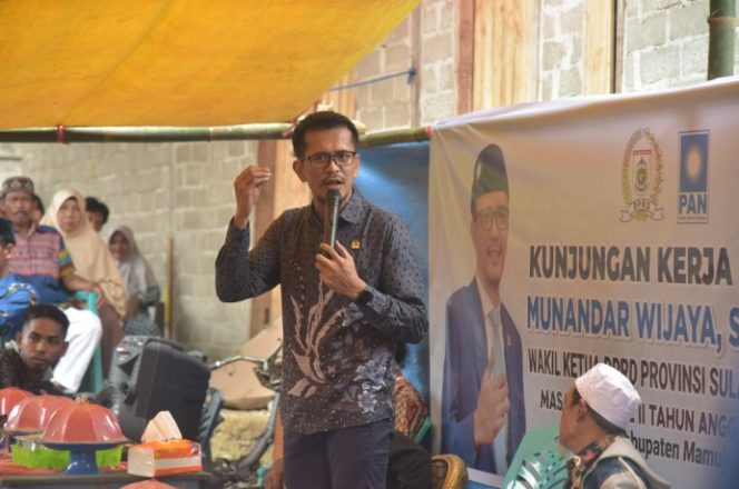 
					Reses di Mamuju, Wakil Ketua DPRD Sulbar Munandar Wijaya Serap Aspirasi Petani dan Dukung Program Ketahanan Pangan Nasional