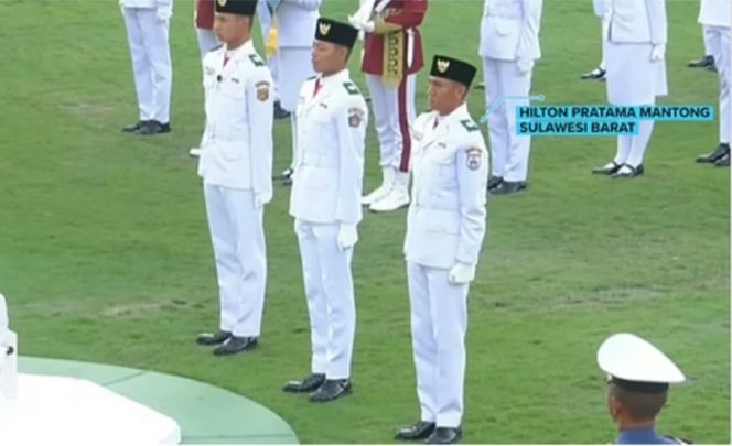 
					Hilton Pratama Mantong, Putra Sulbar di Barisan Inti Pasukan 8 Paskibraka Nasional