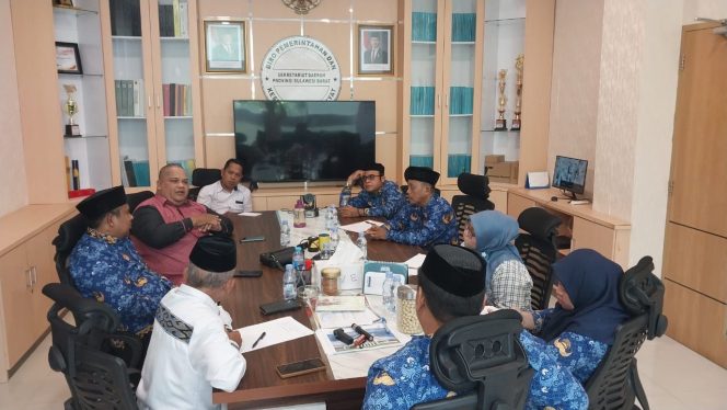 
					Pemkesra Sulbar Gelar Rapat Persiapan TC dan Keberangkatan Kafilah STQH ke Kendari