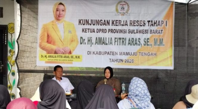 
					Reses Awal 2026 di Mamuju Tengah, Ketua DPRD Sulbar Serap Aspirasi Tiga Kecamatan