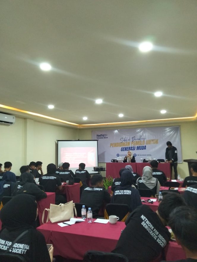 
					Netfid Sulbar Gelar “Sekolah Demokrasi: Pendidikan Pemilu untuk Generasi Muda”